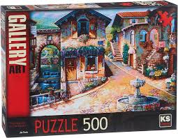 Puzzle 500 pcs The Fountain on the Square