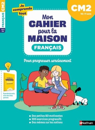 Français CM2 - Mon cahier pour la maison