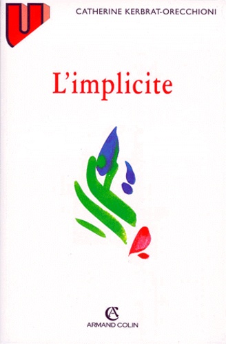 L'IMPLICITE. 2ème édition