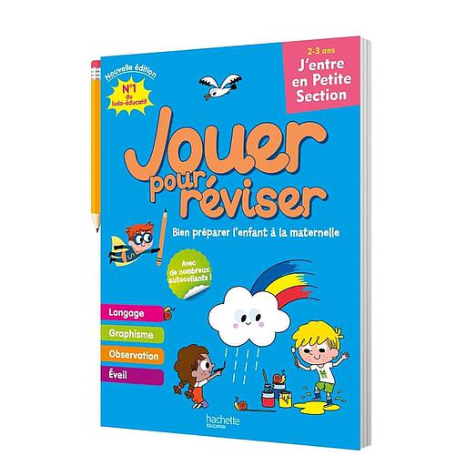 Jouer pour réviser - J'entre en petite section. Avec un crayon