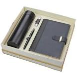 Boite Cadeau 3PCS Note Book + Stylo + Bouteille Thermos