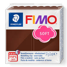 Pâte à Modeler Fimo Soft 57G Marron