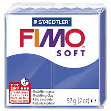Pâte à Modeler Fimo Soft 57G Bleu
