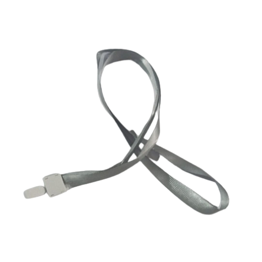 File a Porte Badge 1.5CM Gris Support en Plastique