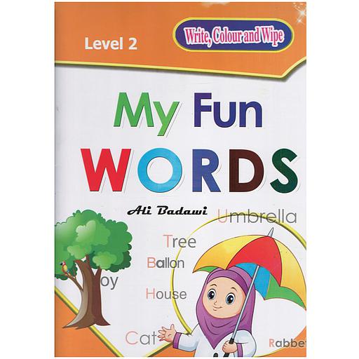 Write,Coulour and Wipe - My Fun WORDS (Level 2)