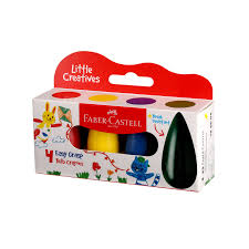 4 Crayon de Cire Kids Grasp Crayons