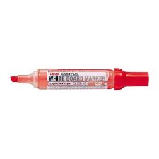Marqueur Tableau Easyflo Rechargeable Biseaute Rouge