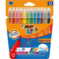 Boite de 12 Feutres BIC KIDS