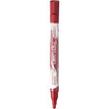 Marqueur effaçable Fin Rouge Liquide