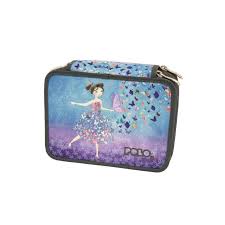 Trousse 3 Compartiment Polo Bleu Ciel Réf 937016