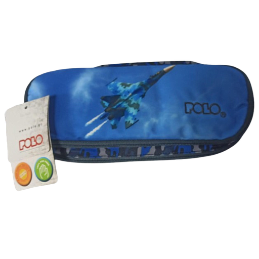 Trousse Polo Oval 2 Compartiment Atomic Bleu 937-217