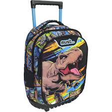 Cartable à Roulette 3 Compartiment Must