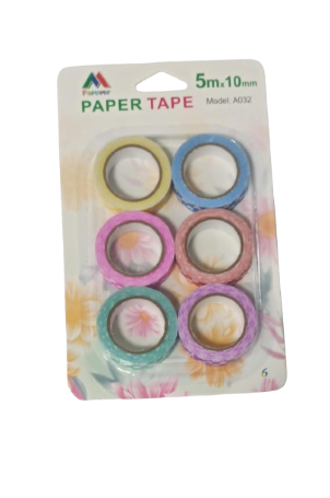 Scotch En Papier Couleur UNI 5M*10MM