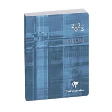 Agenda scolaire journalier 2024/2025 Exacompta - Bleu - 12 x 17 cm - Forum Metric