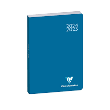 Agenda scolaire journalier 2024/2025 Exacompta - Bleu - 10 x 15 cm - Forum Work &amp; After Classic