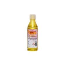 Flacon de 250ML Gouache Pailletée Jaune