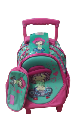 Cartable à Roulette 15&quot; 2Pcs