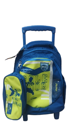 Cartable à Roulette 15&quot; 2Pcs