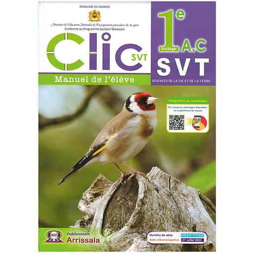 Clic SVT 1AC - Manuel de l'élève