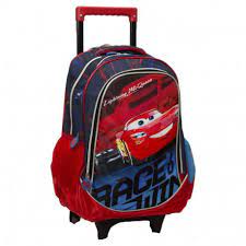 Cartable à Roulette Cars Must 3 Compartiment