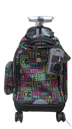 Cartable à Roulette 2Pcs