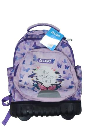 Pack Cartable à roulettes Algo 3 pièces Algoland