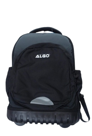 Pack Cartable à roulettes Algo 3 pièces Black
