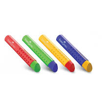 Gomme Tri Colorée Assortie ergonomique