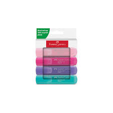 Pochette de 4 Surligneur Pastel