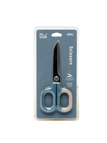Ciseau de Bureau Bleu 14.50CM