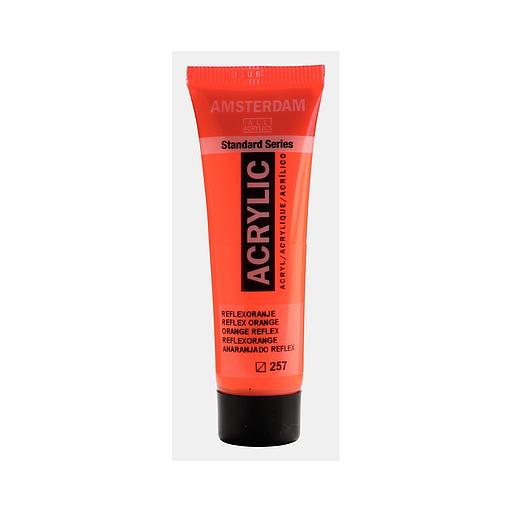 Peinture Acrylique 75ML Orange Néon