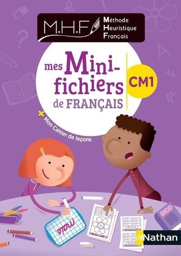 Méthode heuristique français CM1 - Mes mini-fichiers de français + mon cahier de leçons