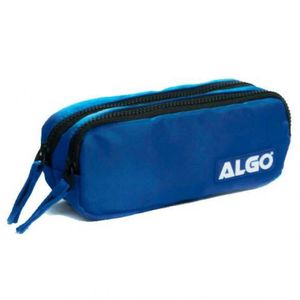 Trousse Satin Zip 'out Bleu 2 Compartiments