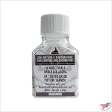 Vernice finale opaca all'acqua Matt Waterbased- 75 ml
