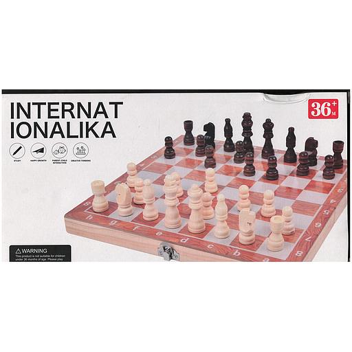 Wooden chess checkers set 285*285cm