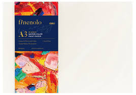 Papier Aquarelle Deli 300Gsm A3 Unité