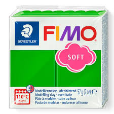 Pâte polymère Fimo Soft Vert Pomme