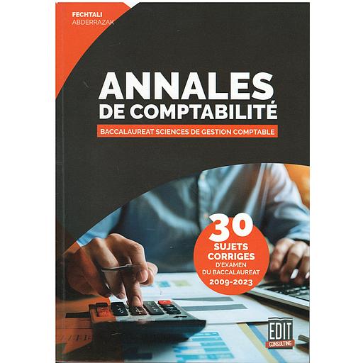 Annales de comptabilité baccalaureat sciences de gestion comptable