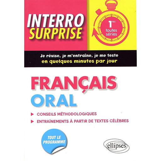 Français oral 1res toutes séries