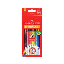 Set de 10 Crayons Couleur Grip Junior