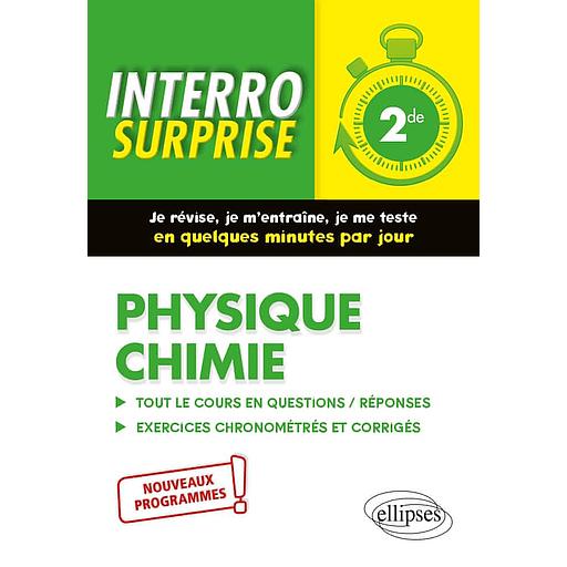 Physique chimie 2de