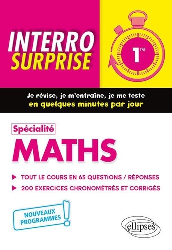Spécialité Maths 1re - Nouveaux programmes