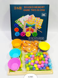 Beaded Memory Game Two-in-one