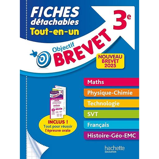 Fiches détachables Tout-en-un