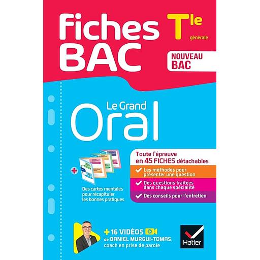 Le Grand Oral Tle générale