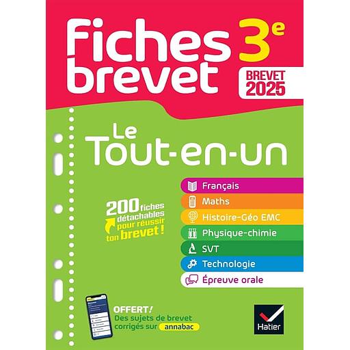 Le Tout-en-un 3e