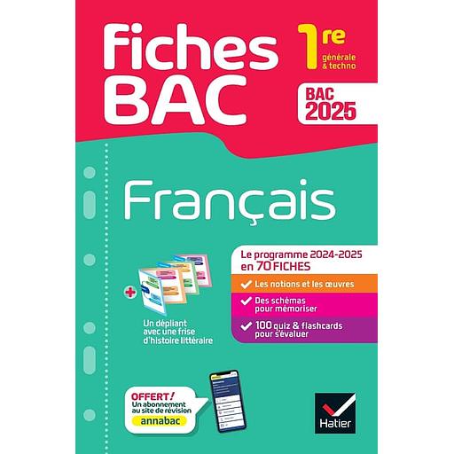 Français 1re générale &amp; techno