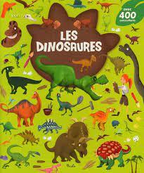 Les dinosaures - 400 autocollants