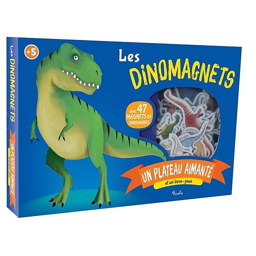 Les dinomagnets - Avec 1 livre-jeux, 47 magnets, 1 plateau aimanté