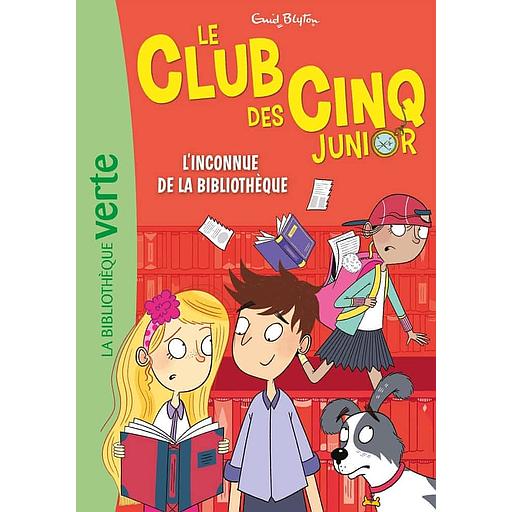 Le Club des Cinq Junior Tome 16 - L'inconnue de la Bibliothèque